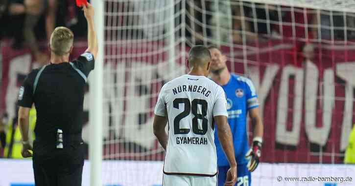 Mathenia nach Roter Karte für ein Spiel gesperrt