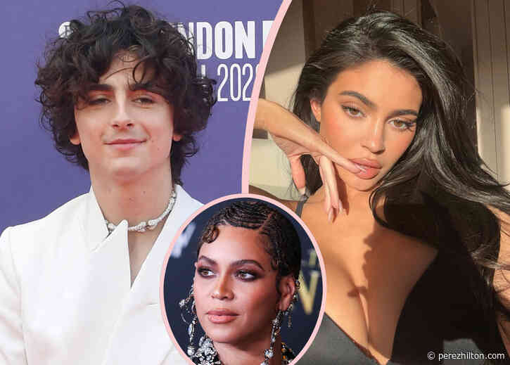 Kylie Jenner & Timothée Chalamet Were ALL OVER Each Other At Beyoncé's LA Show! LOOK!