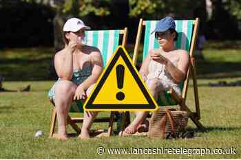 Health warning as amber alert mini-heatwave hits Blackburn