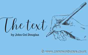 The text: a comic about social work pay