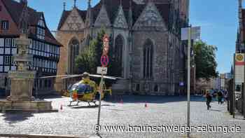 Darum landete ein Hubschrauber in der Braunschweiger Innenstadt