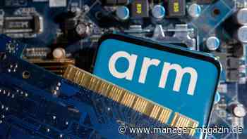 Arm: Chipdesigner hofft auf Börsenwert von 52 Milliarden Dollar
