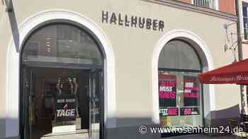 Nächste Hiobsbotschaft für Rosenheimer Innenstadt: Hallhuber schließt in wenigen Tagen