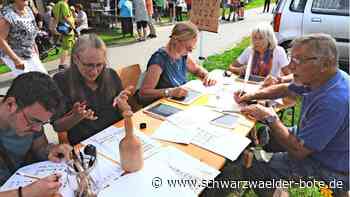 Schreibwerkstatt in Beihingen: Sütterlin und lateinische Schrift