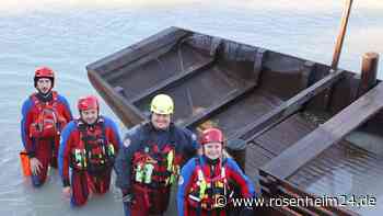 Mühldorfs Innfähre bei Hochwasser gekentert: Hat sie die Havarie überstanden?
