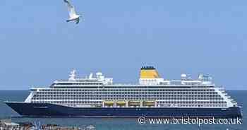 'Madness' as ship longer than 22 London busses arrives in small West country town