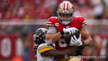 49ers might be without stars George Kittle and Nick Bosa for Week 1 matchup with Steelers