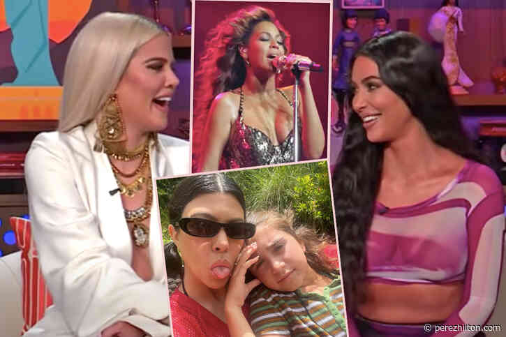 Kim & Khloé Kardashian Bring Niece Penelope To Beyoncé’s Concert Amid Kourtney's Hospital Stay