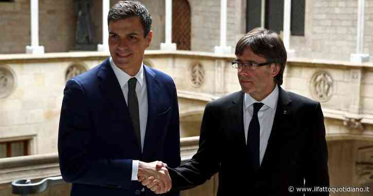 Spagna, segnale degli indipendentisti a Sànchez: “Ecco le condizioni per il sostegno al governo”. Ma la trattativa è solo all’inizio