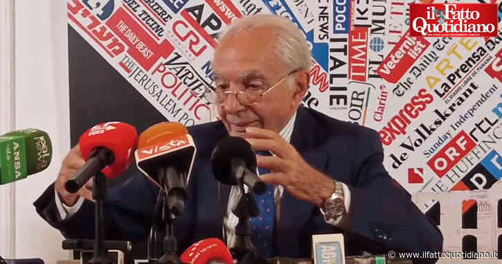 Strage di Ustica, Amato: “Fu un atto di guerra in territorio italiano. Non ho mai detto di avere la verità”