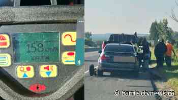 Suspended G1 driver charged with stunt driving on Highway 400 in Innisfil