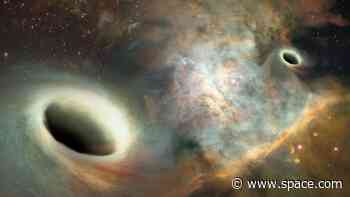 Weirdly wobbly jets may be evidence of elusive supermassive black hole pairings