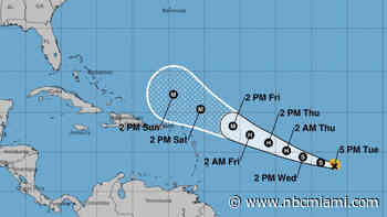 Tropical Storm Lee forms, forecast to become a major hurricane as it moves across Atlantic