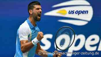 Inklusive Rekord: Djokovic im Halbfinale der US Open