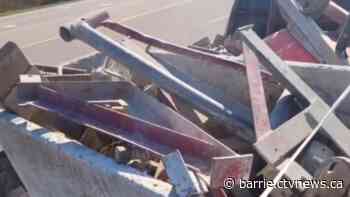 Pickup truck with items not properly secured 'could have killed someone:' OPP