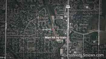 Man dead after train collision