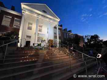 Hundreds gather to reflect and remember UNC Professor