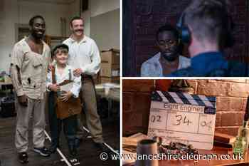 Film crews visit Burnley Town Hall prison cells in basement