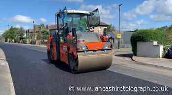 Lancashire County Council road improvements are on track