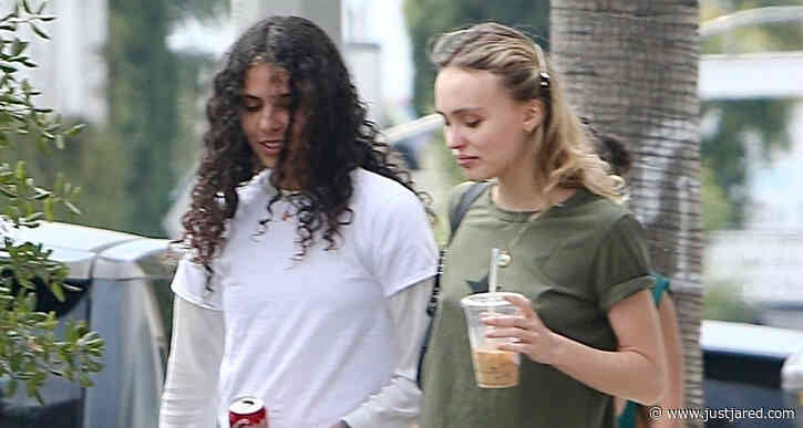 Lily-Rose Depp & Girlfriend 070 Shake Keep Close on Coffee Date in WeHo