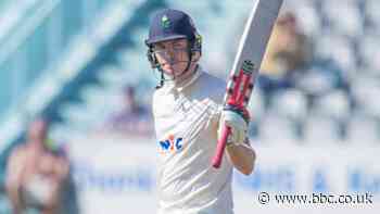 County Championship: Matthew Revis hits ton as Yorkshire set Derbyshire huge target