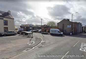 Road closed as huge fire breaks out at commercial building