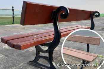 Memorial benches returned to Hoylake following The Open