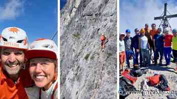 Laura Dahlmeier klettert mit berühmtem Begleiter die Watzmann-Ostwand in Berchtesgaden