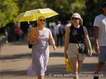 Hour-by-hour forecast as hottest day of the year predicted