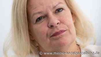 „Danke, dass Sie hier sind heute Morgen, Frau Faeser“