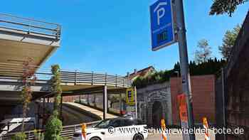Parken in Nagold: Waldachpassage für eine Woche teils gesperrt