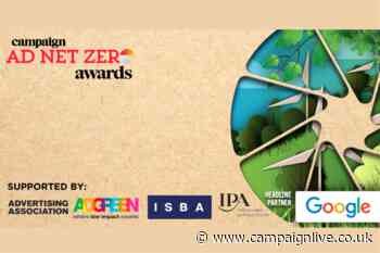 Campaign Ad Net Zero Awards 2023 shortlist revealed
