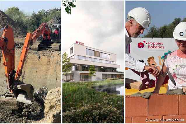 Van oude garage tot landmark tussen Ieper en Kortrijk: koekjesbedrijf Poppies Bakeries breidt uit met nieuwbouw langs A19