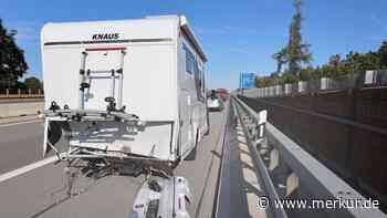 Unfall mit Wohnmobil auf der A94 bei Dorfen