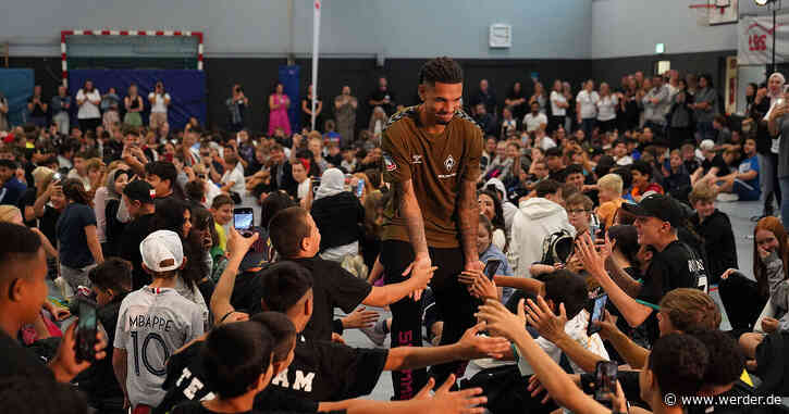 "Profis in der Schule" - Njinmah und Rapp zu Gast in Delmenhorst