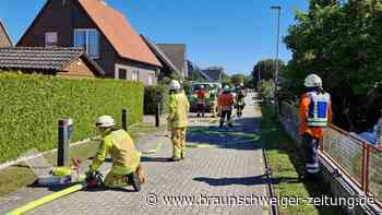 Baggerfahrer beschädigt Gasleitung in Ettenbüttel