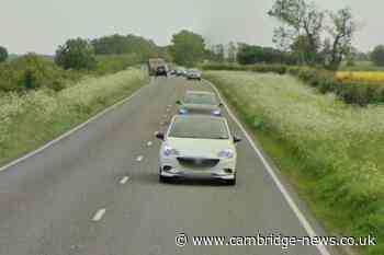Biker taken to hospital with 'serious injuries' after crash with lorry on Cambs A-road - live updates