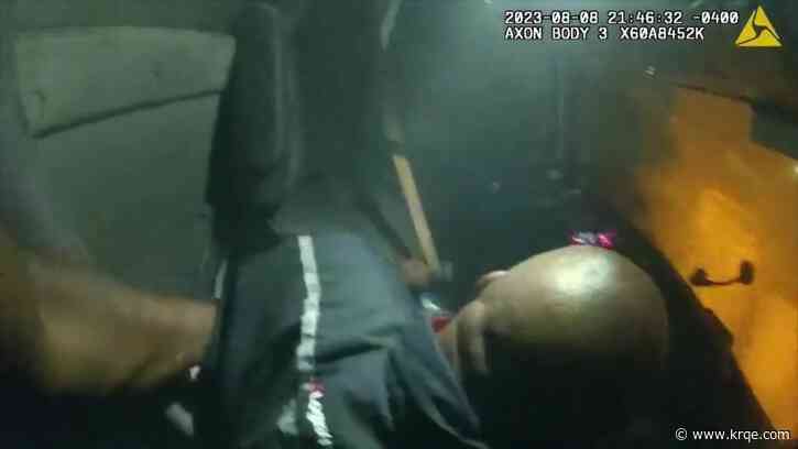 WATCH: Police lieutenant pulls unconscious driver from burning truck