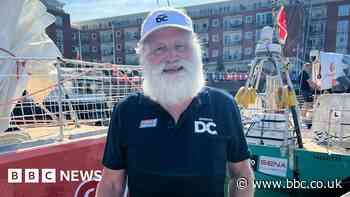 Amateur sailor sets off on round-the-world race