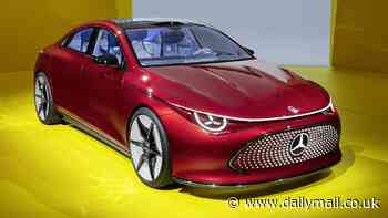 Say goodbye to range anxiety! Mercedes unveils a futuristic electric car concept that it claims can drive 466 miles on a single charge