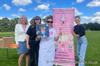 Hollyoaks’ Jessamy Stoddart judges Romford Cakeybakeydoodaa bake-off