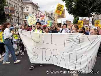When will NHS strikes hit east London hospitals in September?