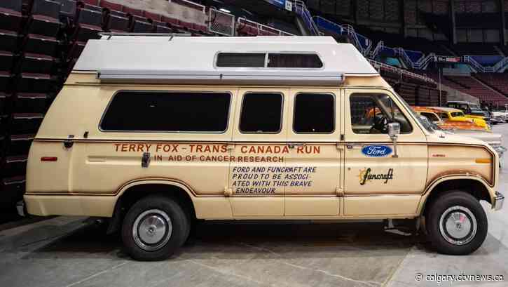 Terry Fox's iconic Van of Hope is coming to Calgary
