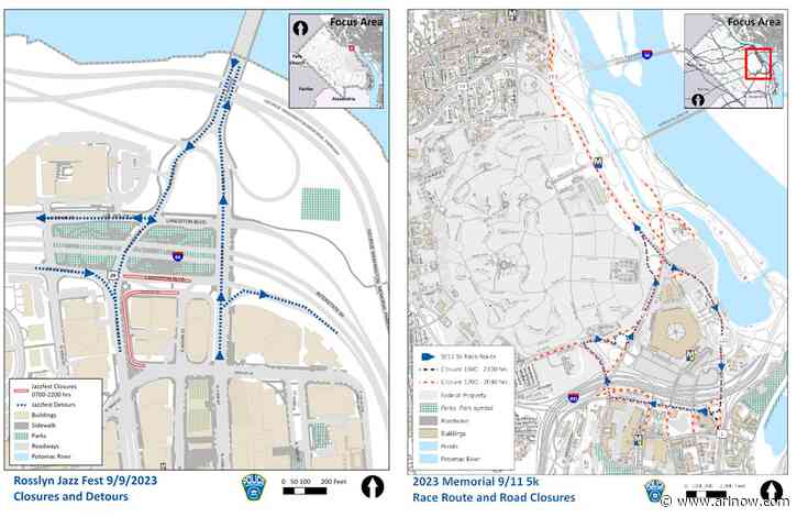 Jazz festival and 9/11 Memorial 5K to cause street closures on Saturday