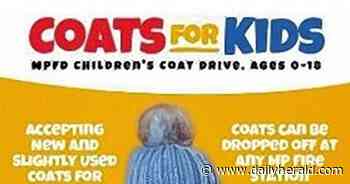 'Coats for Kids' drive opens at Mount Prospect fire stations