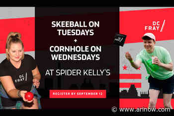 Cornhole and skeeball leagues at Spider Kelly’s