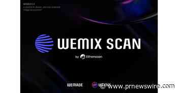 Wemade lança o novo Block Explorer "WEMIX Scan"