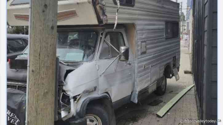 Impaired female driver hits cars and building, refuses to give Mission RCMP a breath sample