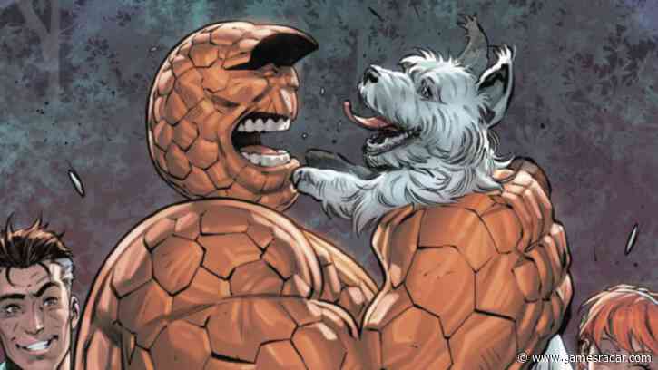 The newest member of the Fantastic Four family is an adorable dog