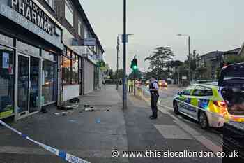 Broadway Bexleyheath stabbing: Pictures from scene